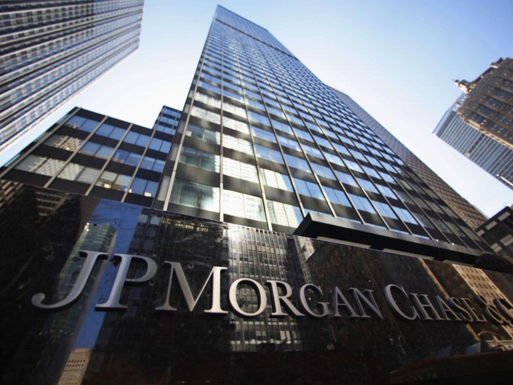 The JPMorgan Chase & Co. headquarters in New York. The bank is set to agree a $13bn compensation deal with the US Justice Department