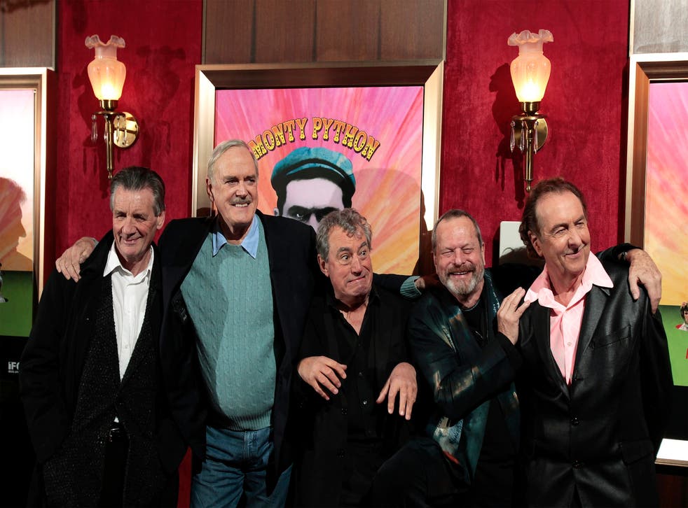 The five remaining members of Monty Python