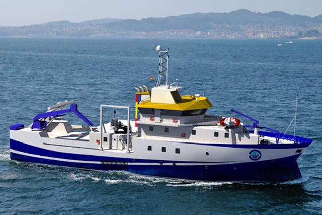 The RV Ramon Margalef is a Spanish state research vessel