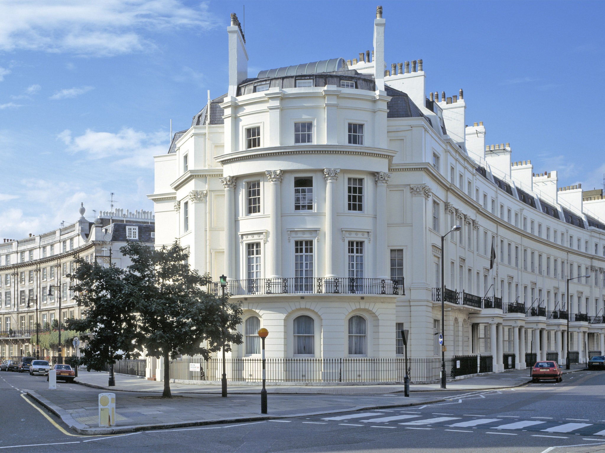 Gennady Bogolyubov’s five-storey mansion in Belgrave Square is one of the few residential properties in the area