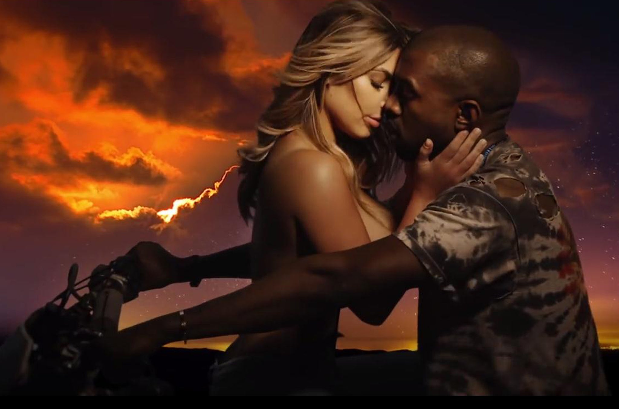 The entertainment world was left flabbergasted after Kanye West debuted his "Bound 2" video, starring Kim Kardashian, last month