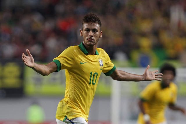 Neymar will feature for Brazil in their home World Cup in June