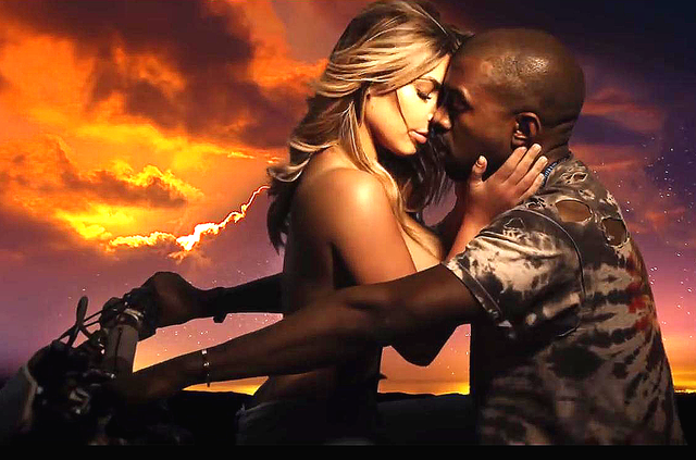 wallpapers Kanye West Kim Motorcycle Video kanye west debuts nick knight directed