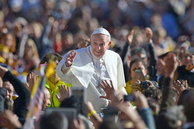 Is Francis the first pop star Pope?