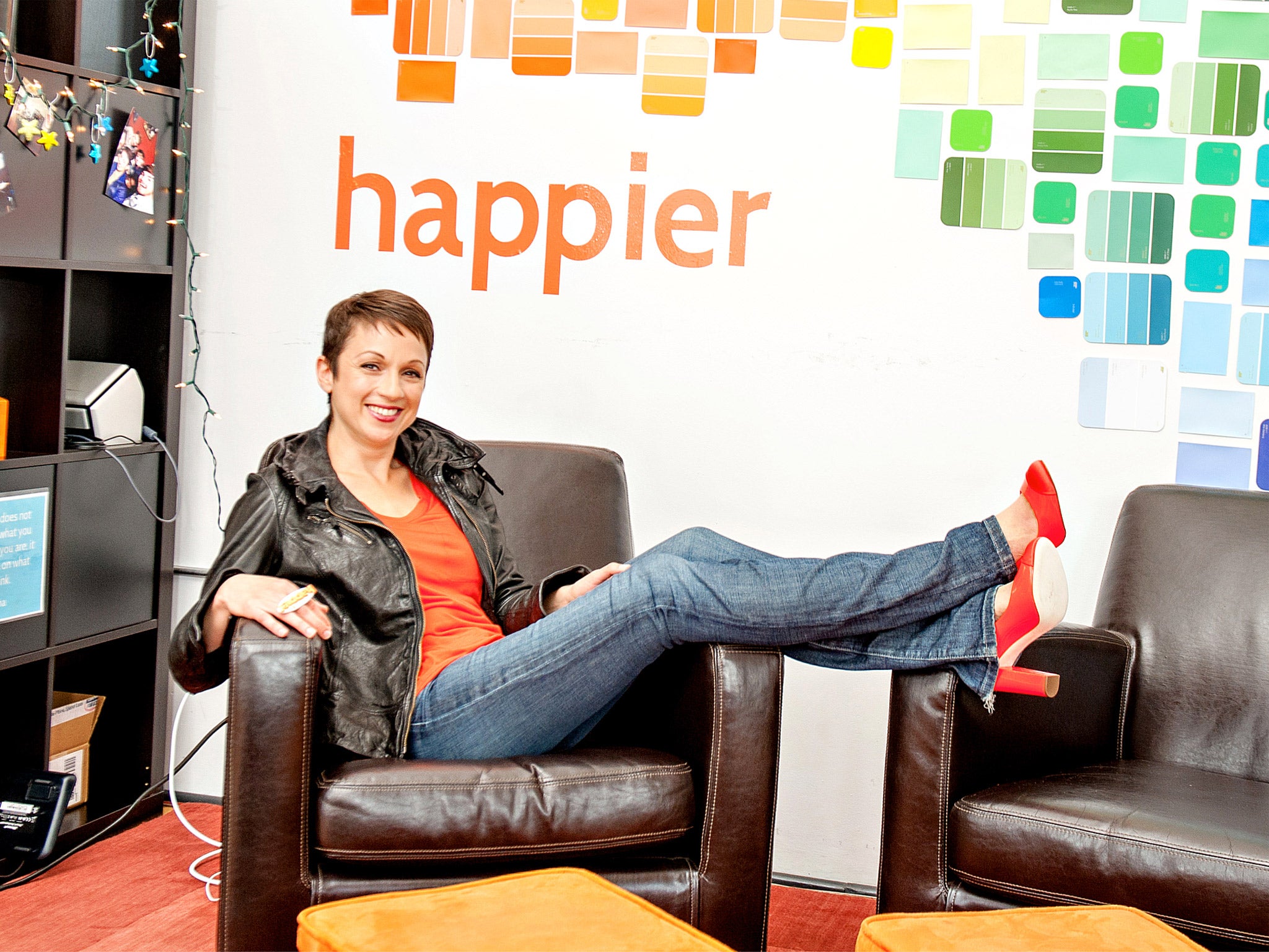 Smiley culture: Nataly Kogan, ‘chief happiness officer’ at Happier.com