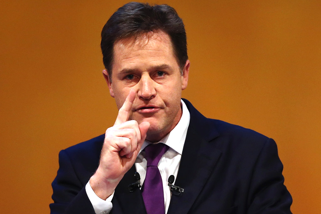 Nick Clegg has now swung to support the Tories’ campaign on immigration