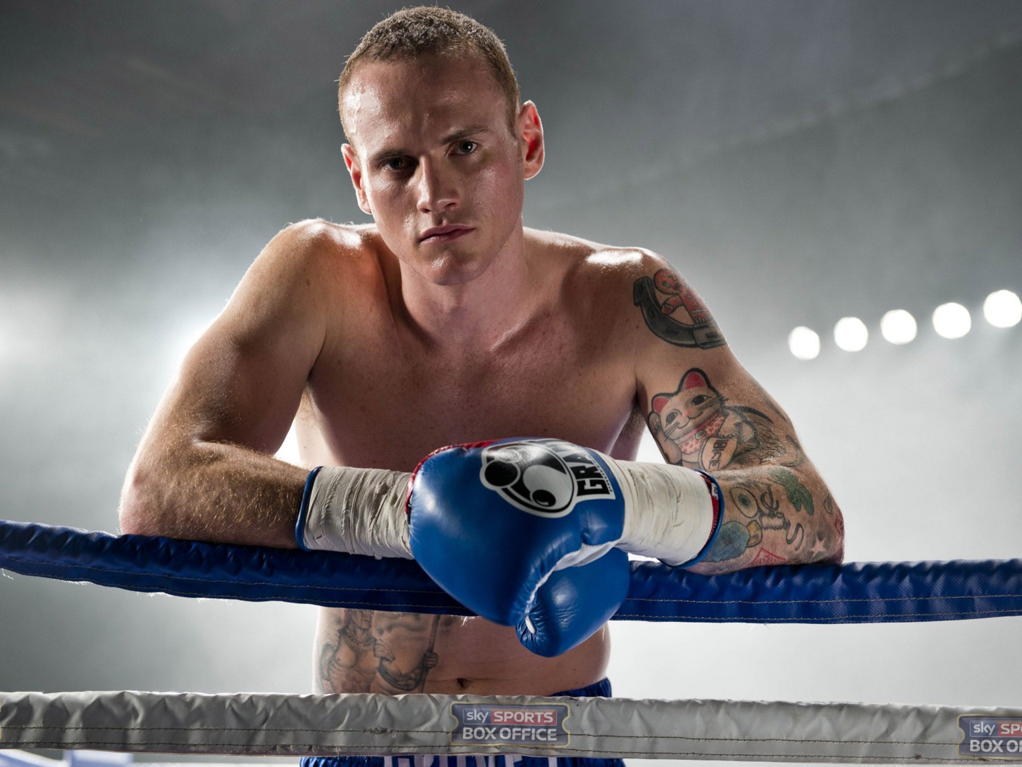 Carl Froch has said that George Groves (pictured) ‘has something about him’ and expects a hard fight