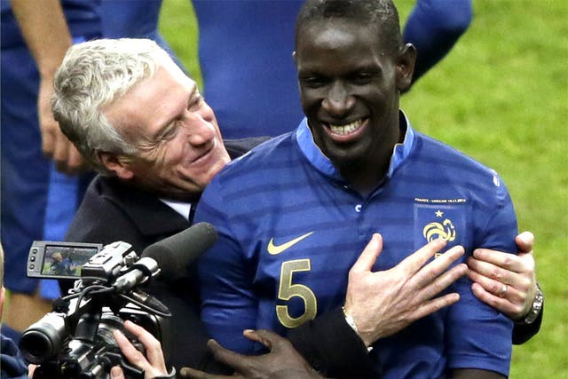 Goal scorer Mamadou Sakho helped France defeat Ukraine