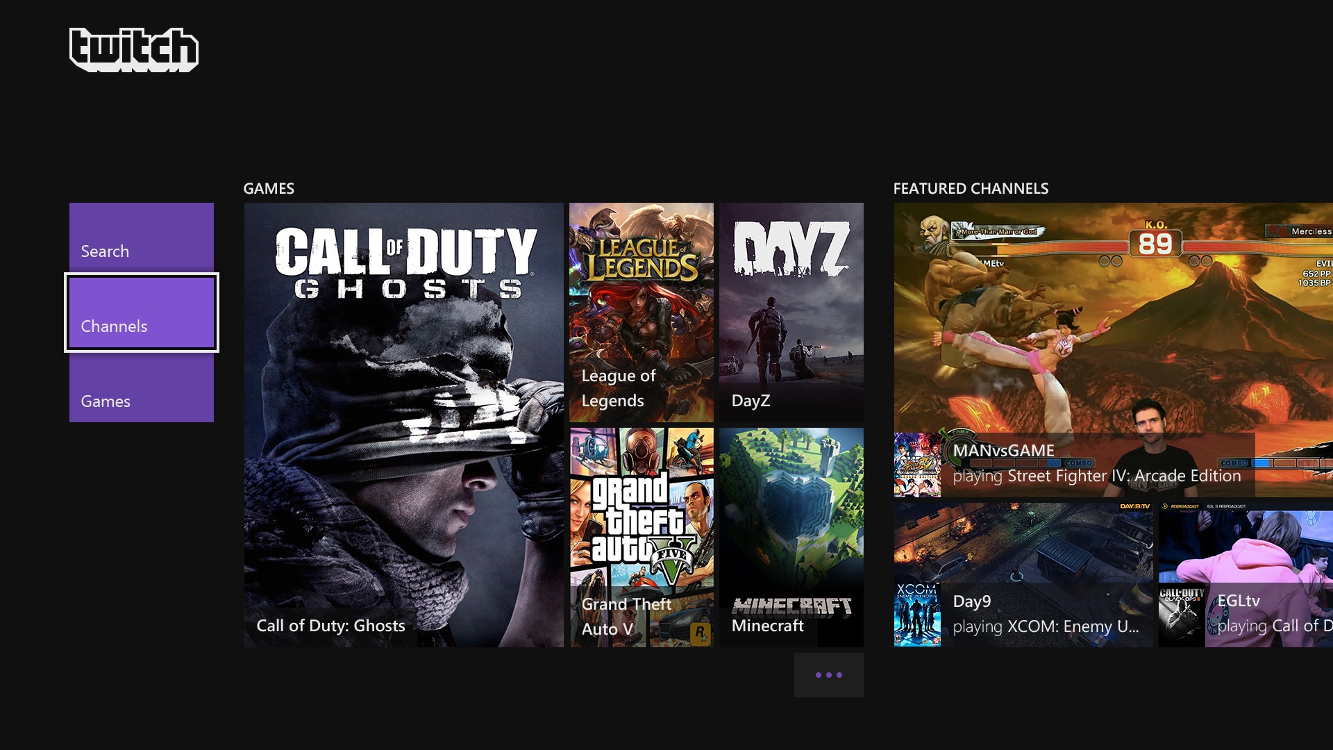 When the Twitch app launches in full it will allow Xbox One users to browse the site's full catalogue of videos and streams.