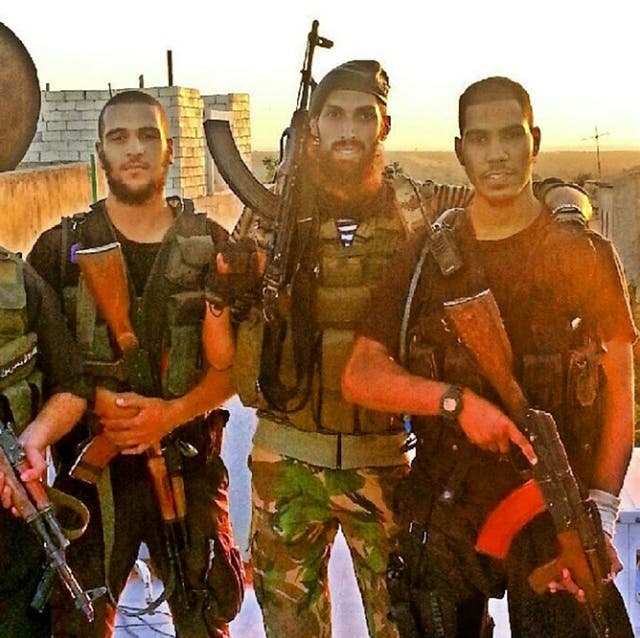 A photograph taken in Syria and uploaded by Instagram user @chechclearr, shows Mohammed el-Araj, 23, from West London