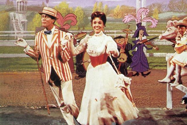 Vaudeville: Dick Van Dyke and Julie Andrews in ‘Mary Poppins