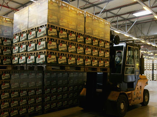 Strong demand for unpasteurised beer boosts SABMiller sales in the UK