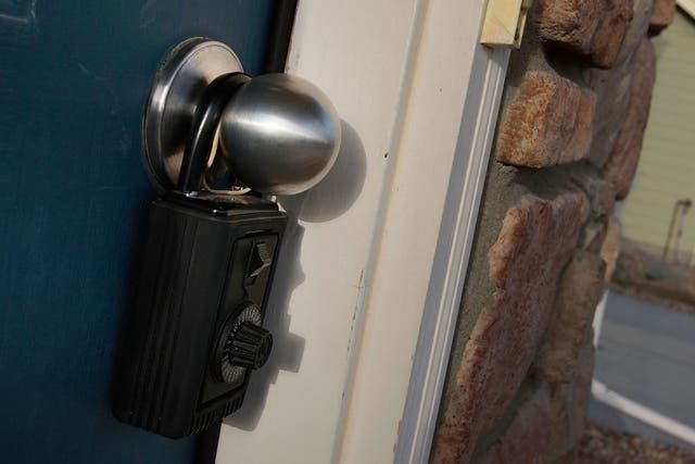 A doorknob with a padlock: A change to Vancouver building law has banned doorknobs in favour of lever-based handles