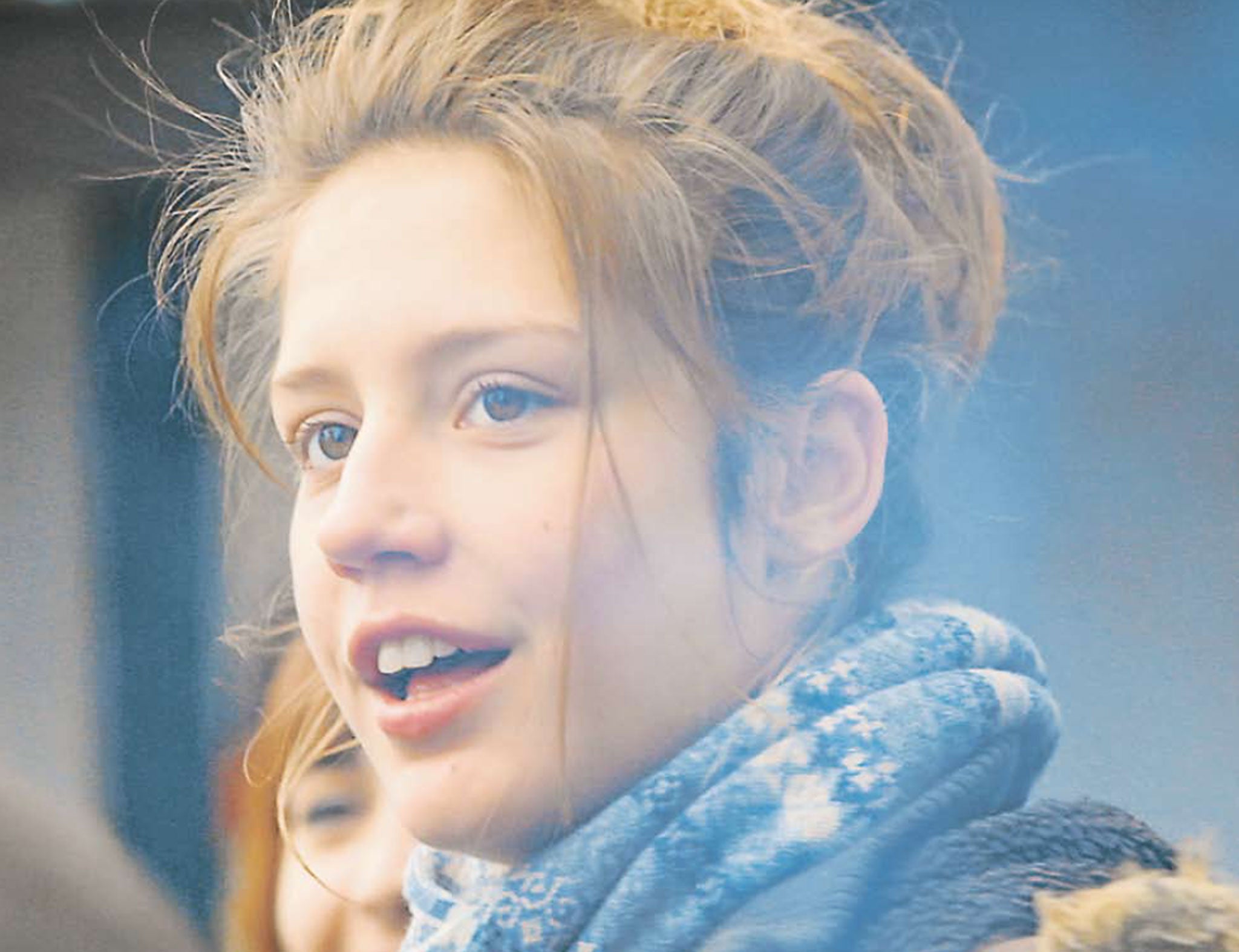 The look of love: Adèle Exarchopoulos stars in the drama ‘Blue Is the Warmest Colour’