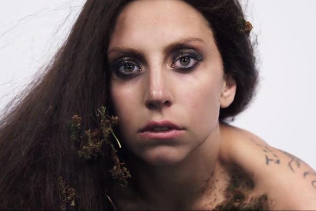 Lady Gaga in her new video 'An Artpop film starring Lady Gaga'