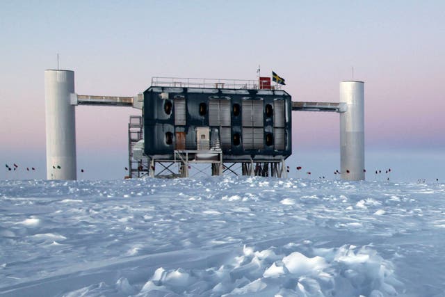 The IceCube Laboratory at the Amundsen-Scott South Pole Station, Antarctica