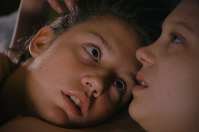 Face facts: Adèle Exarchopoulos and Léa Seydoux in 'Blue Is the Warmest Colour'