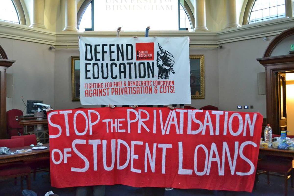 Birmingham University campus occupied once more by student activists