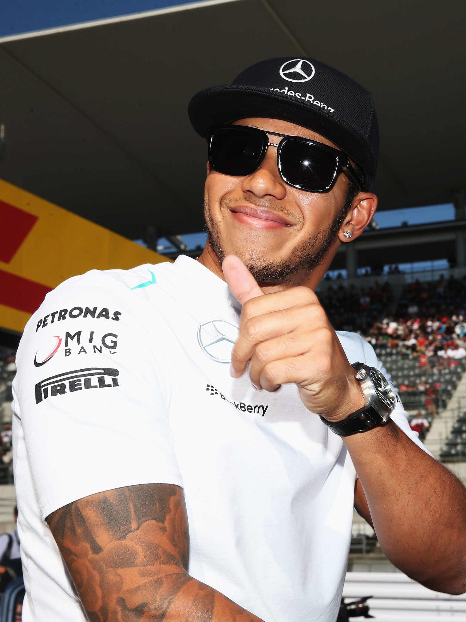 Lewis Hamilton was last week happy to settle for fourth place – but where's the fun in that?