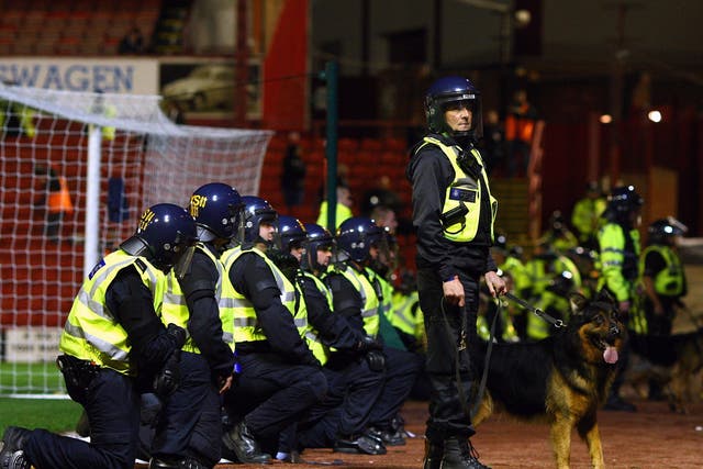 Police fear the English problem with hooliganism could be on its way back