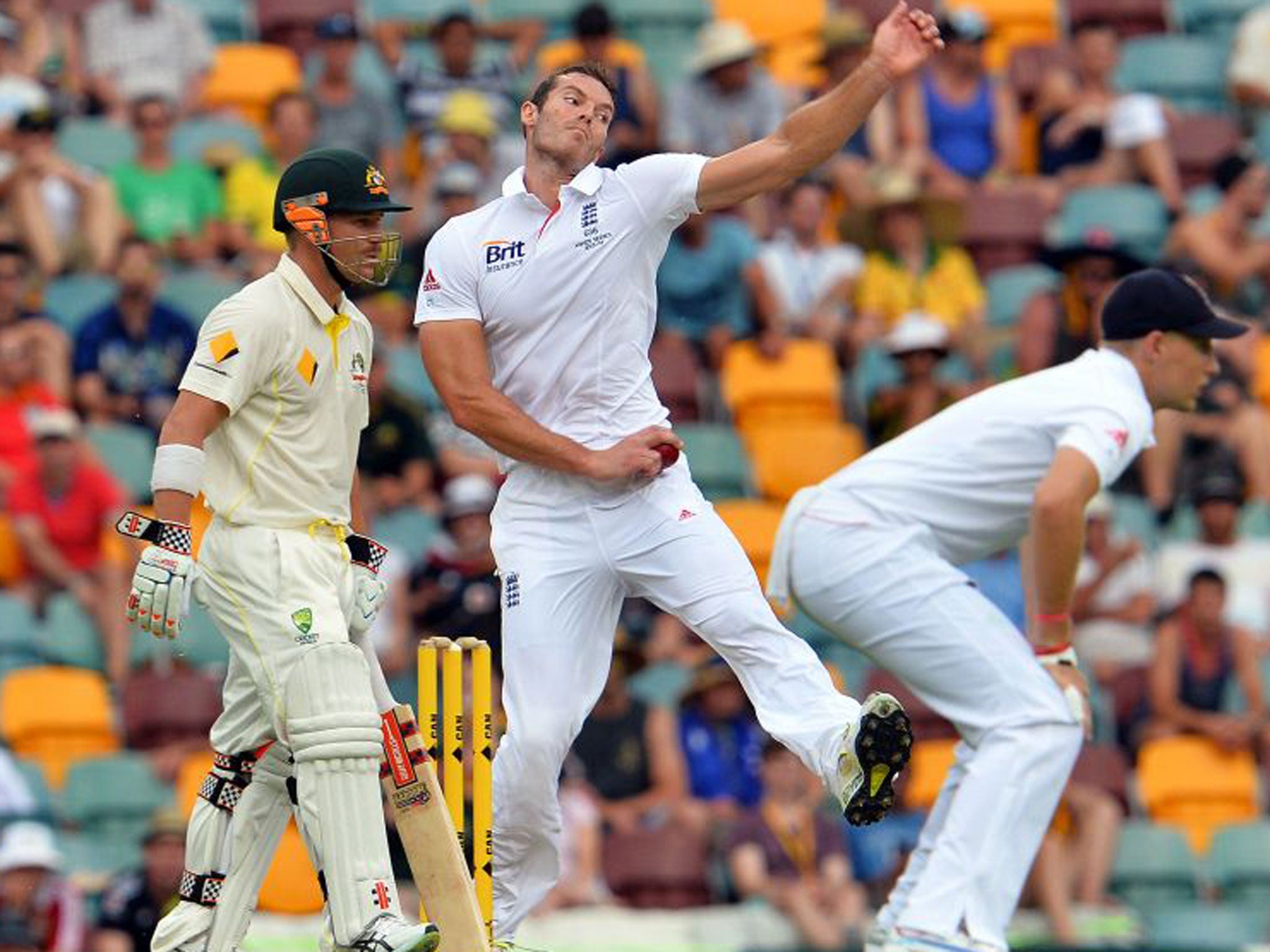 Tremlett's last Test came in Brisbane in November 2013