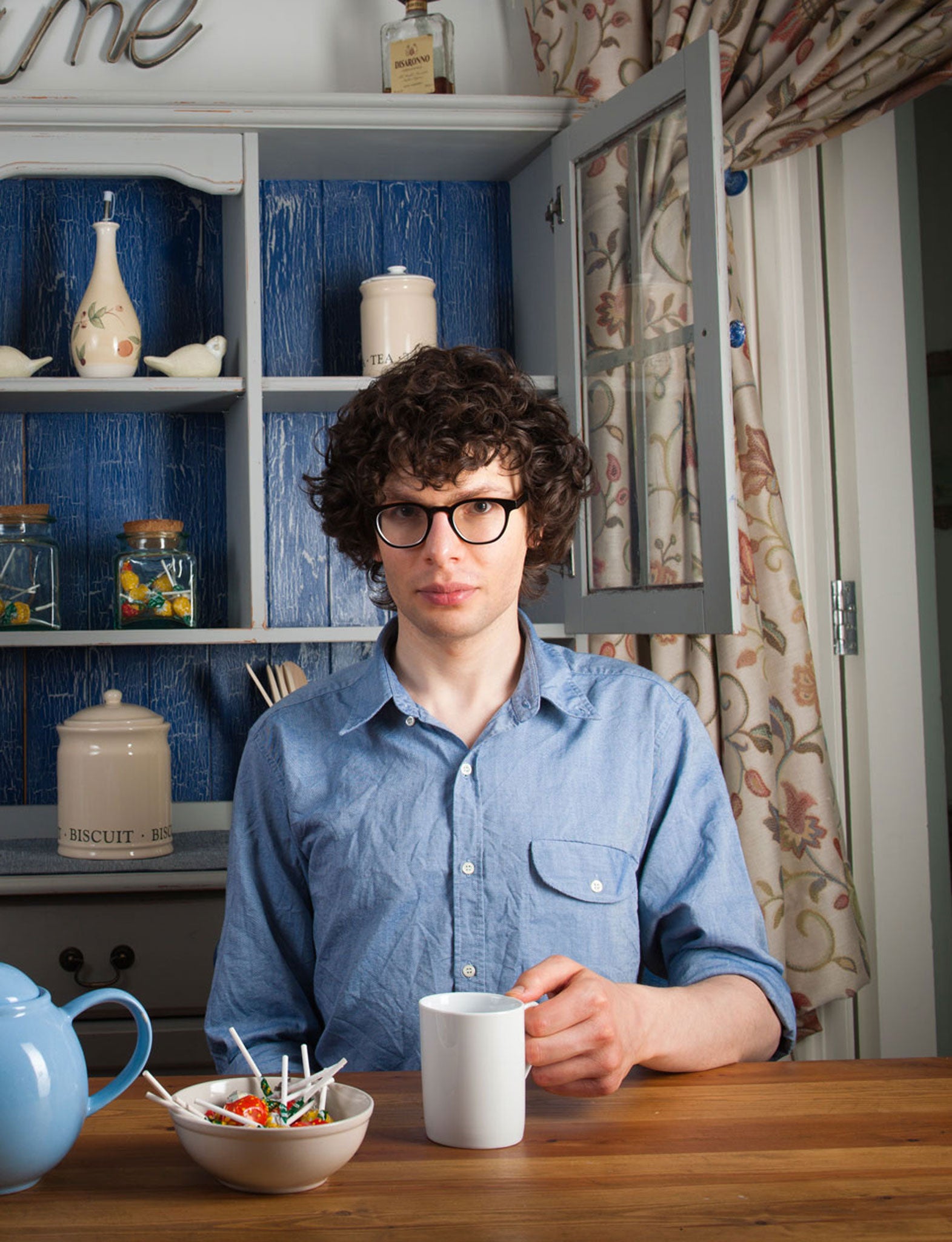 Amstell says: 'I don't think I have any regrets, it's a waste of energy because what can you do?'