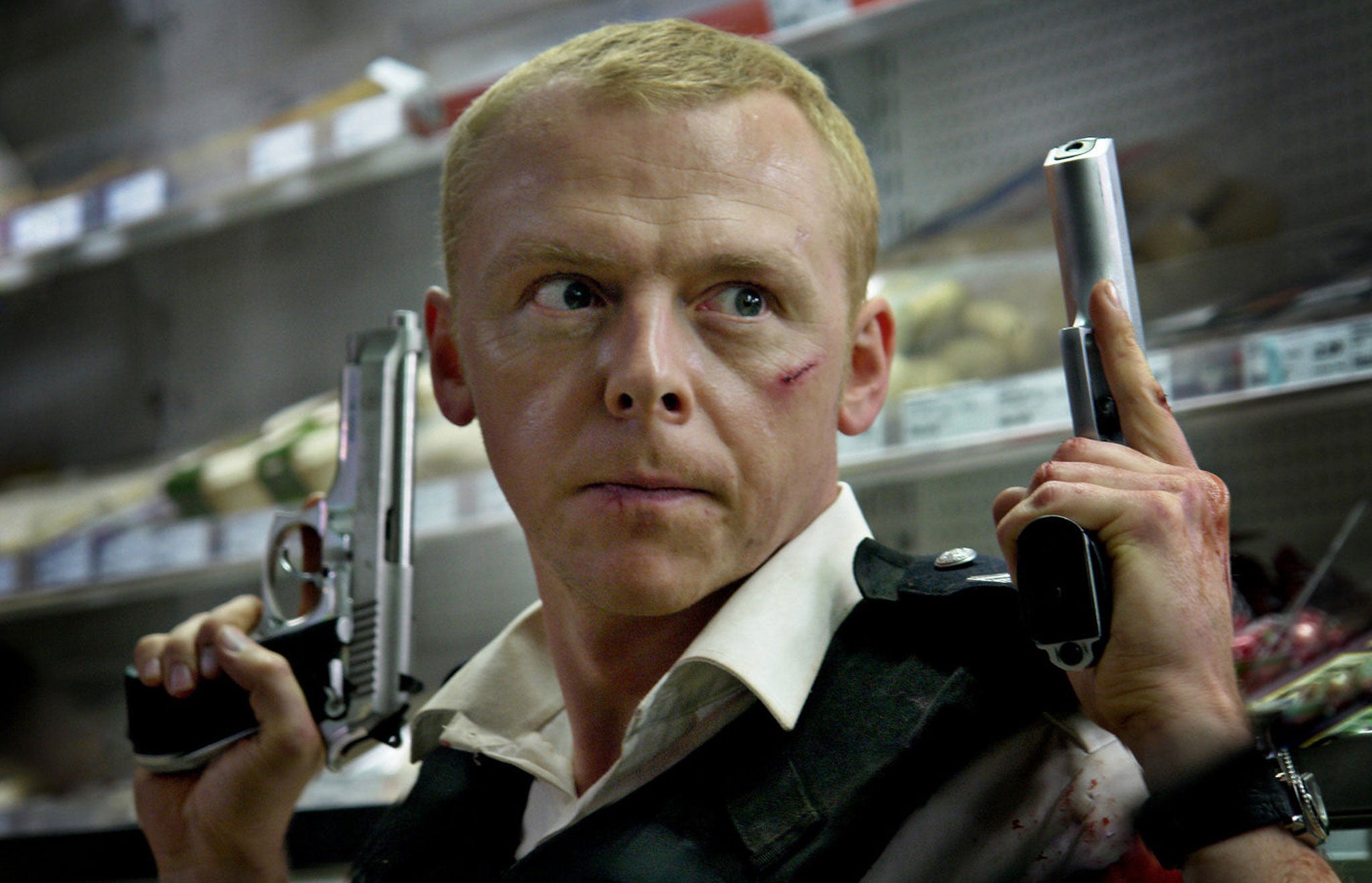 In 'Hot Fuzz', the second in the 'Cornetto Trilogy'