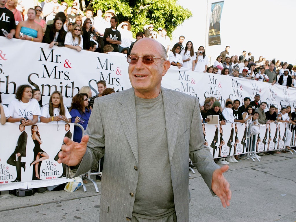 Arnon Milchan at the premiere of Mr and Mrs Smith, which he produced 