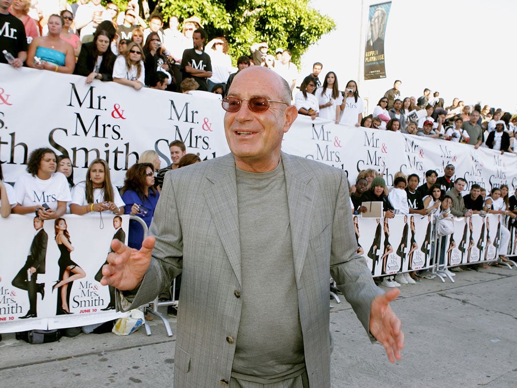 Arnon Milchan at the premiere of Mr and Mrs Smith, which he produced