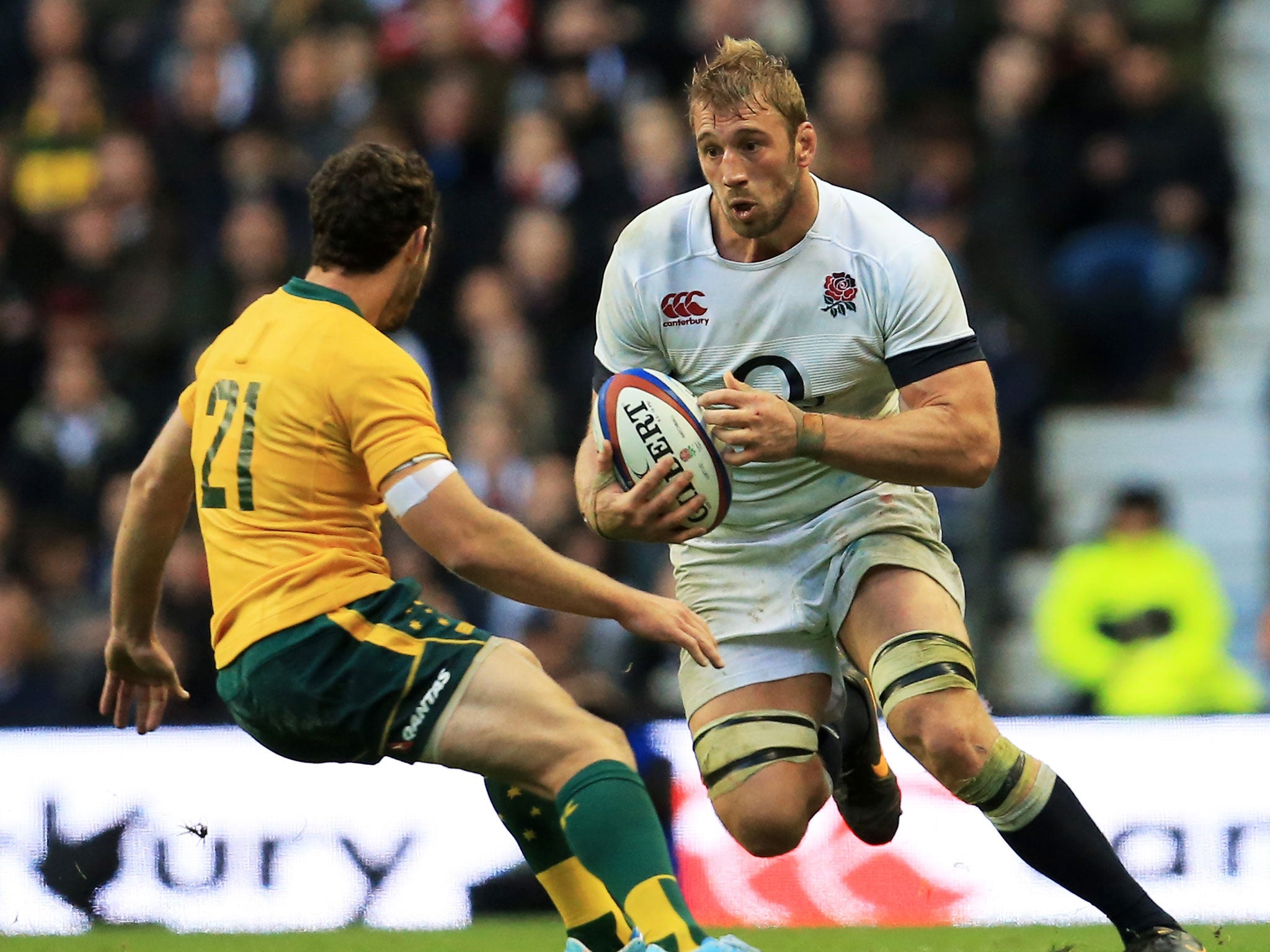 Chris Robshaw should have the best part of 40 caps in the bag come the next World Cup