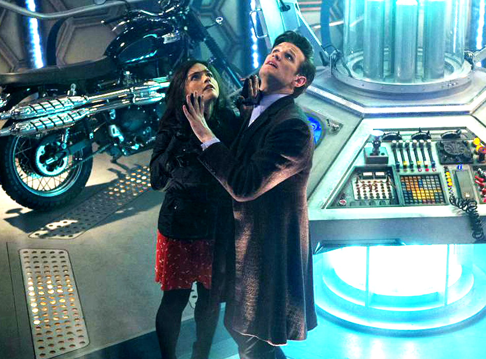 Jenna Coleman and Matt Smith in 'The Day of the Doctor'