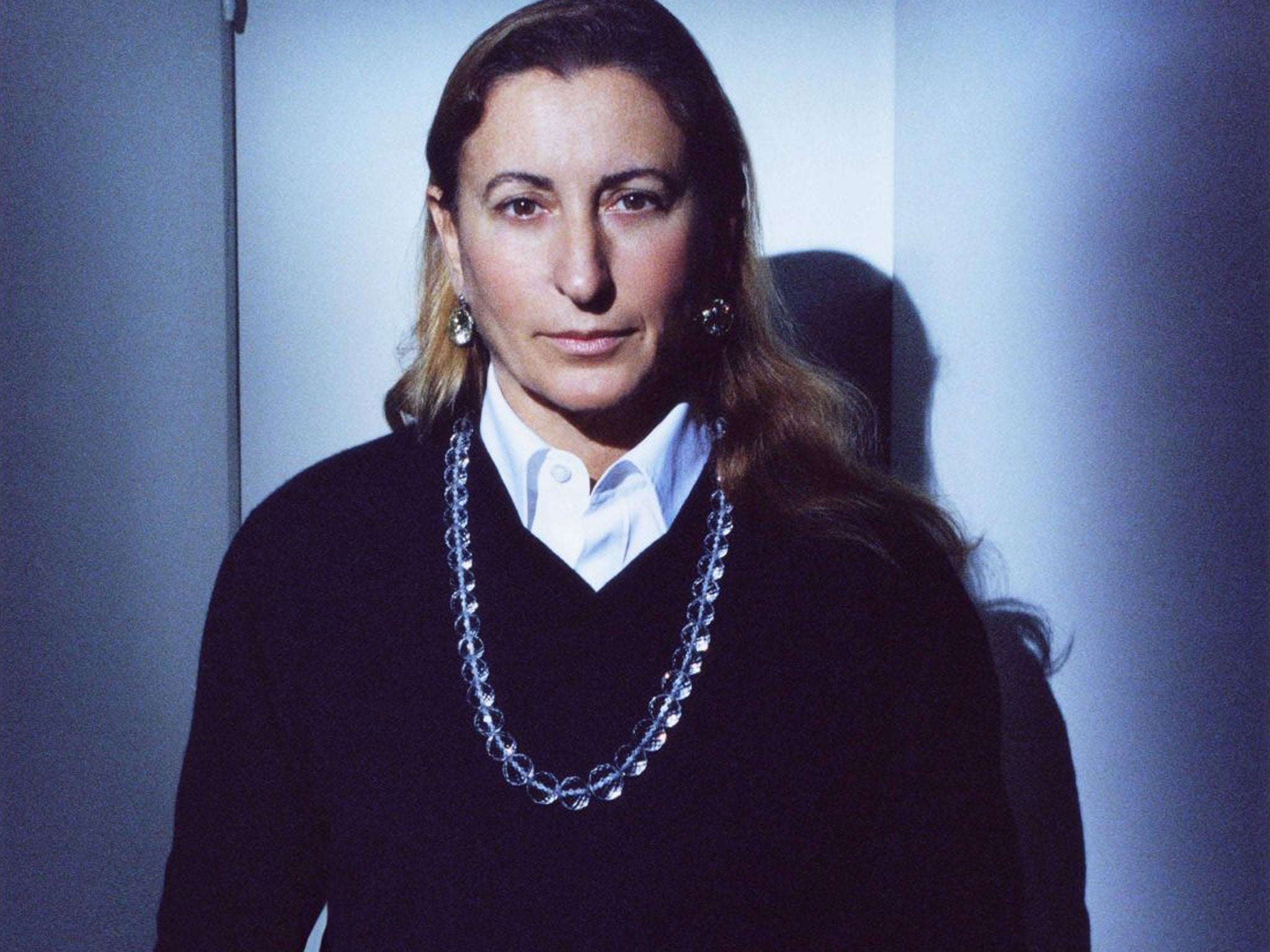 Miuccia Prada, photographed by her close friend and right-hand woman, Manuela Pavesi