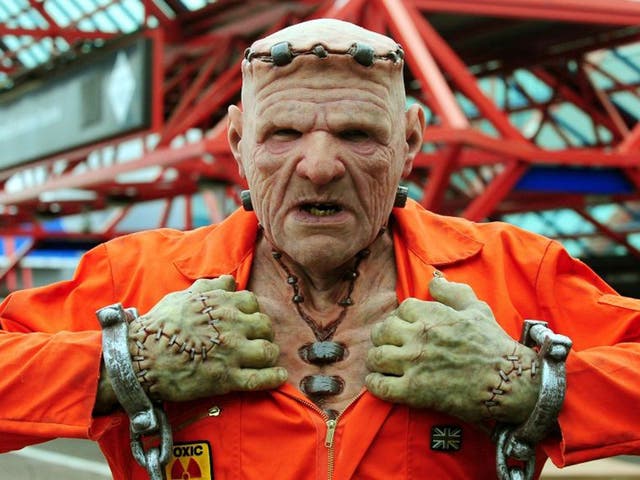 An enthusiast of The Experiment during the MCM Birmingham Comic Con