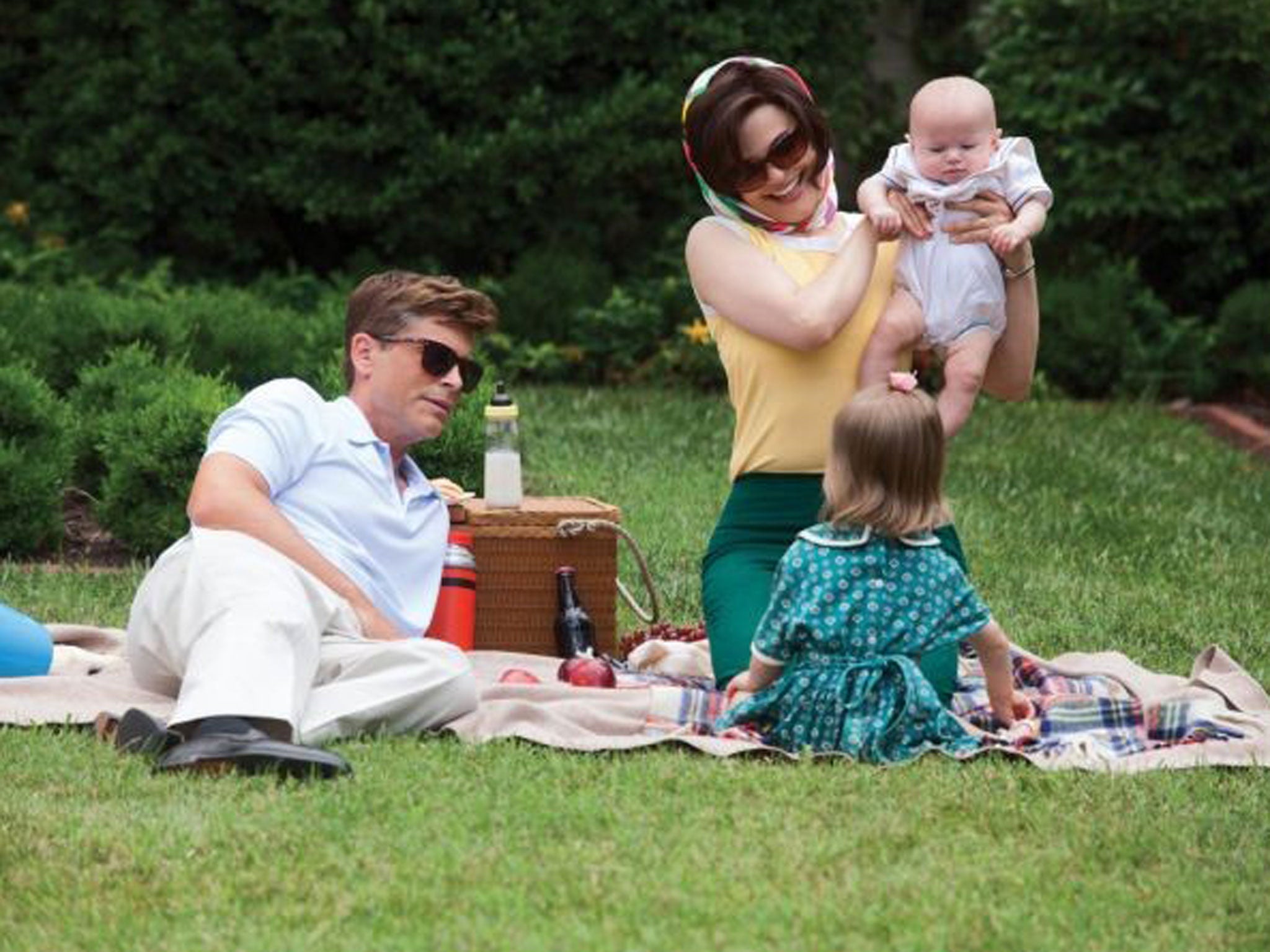 Calm before the storm: Rob Lowe and Ginnifer Goodwin in ‘Killing Kennedy’