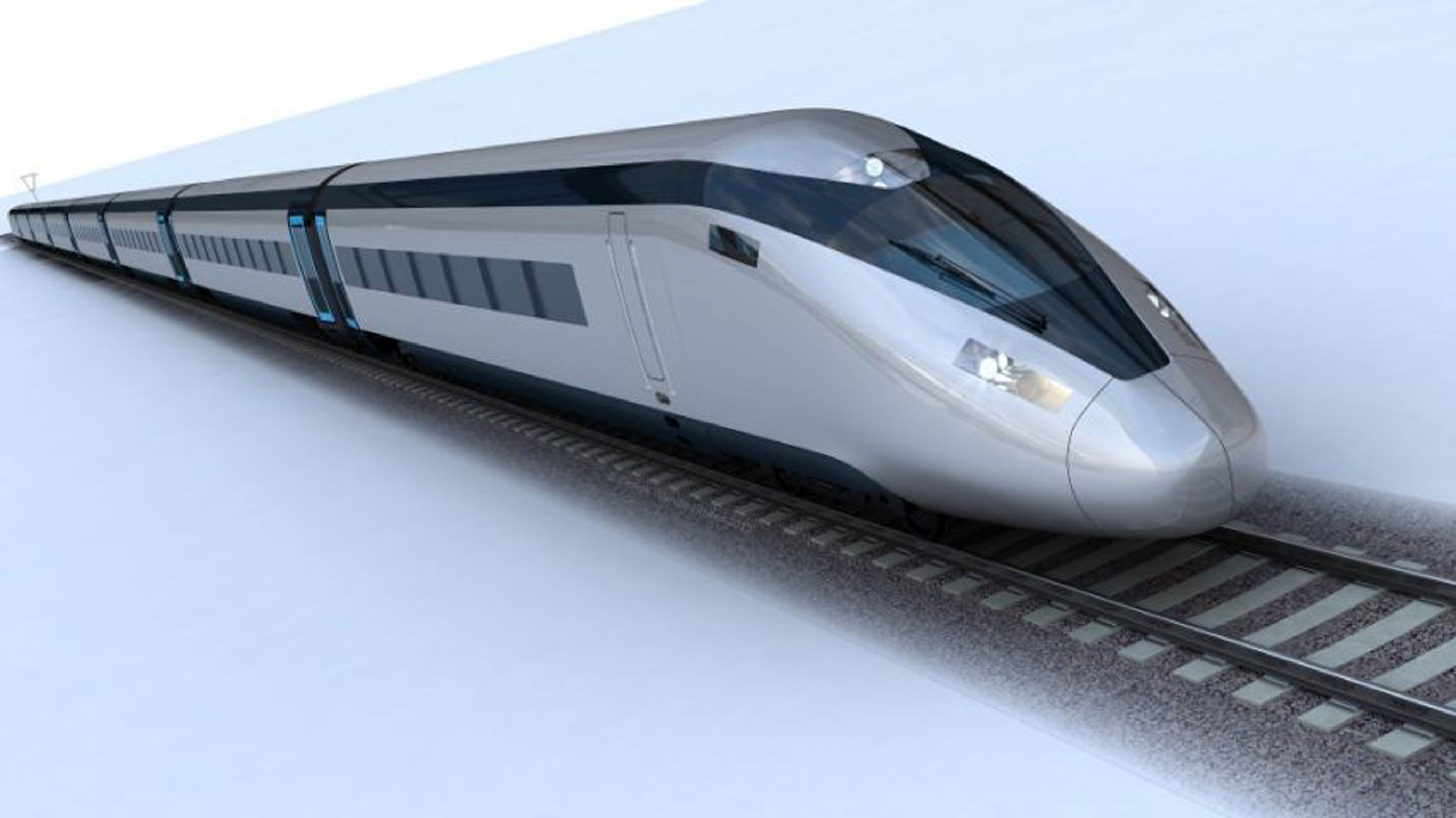 Photo issued by HS2 of the potential high speed train design, as the Government is publishing a Hybrid Bill to get the first phase of the £50 billion HS2 high-speed rail project up and running