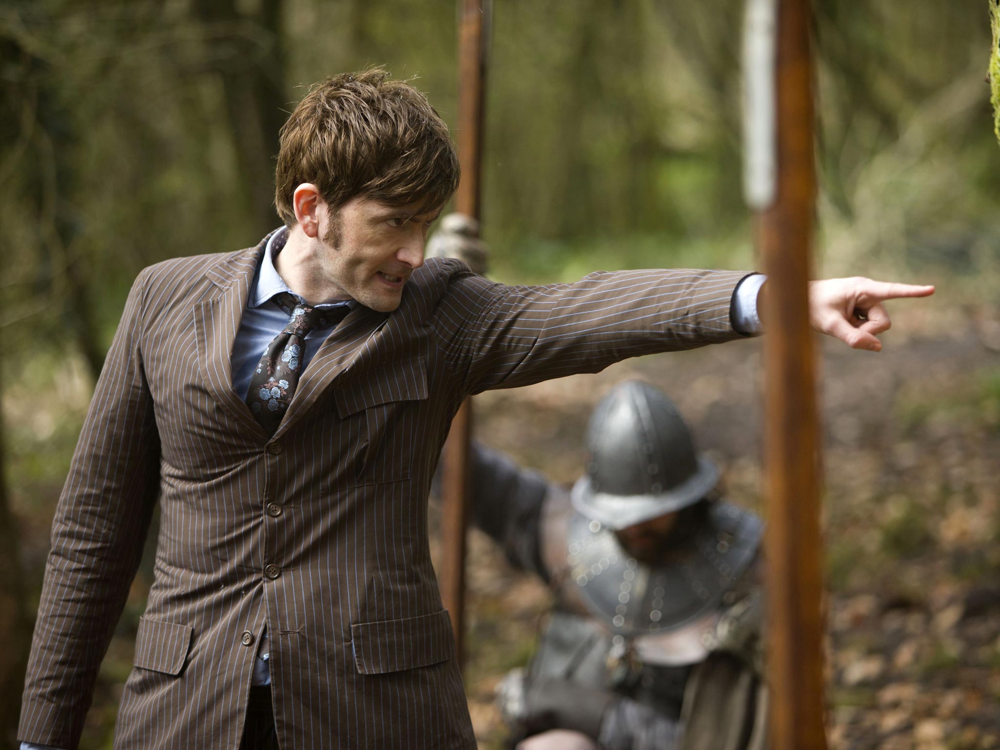 &#13;
David Tennant as the Doctor in Doctor Who&#13;