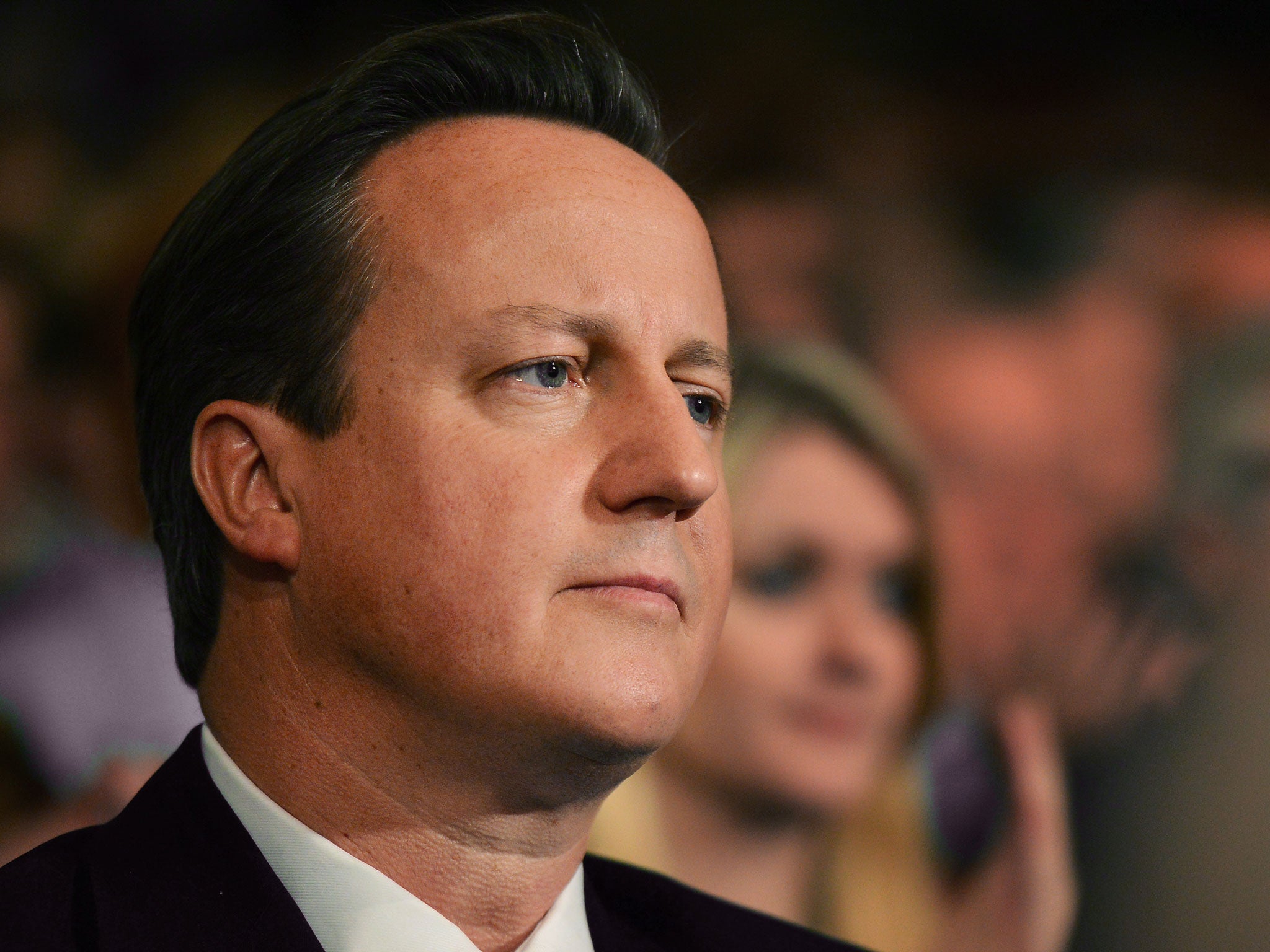 Cameron's party is perceived by a majority of the public to only represent the interests of the rich