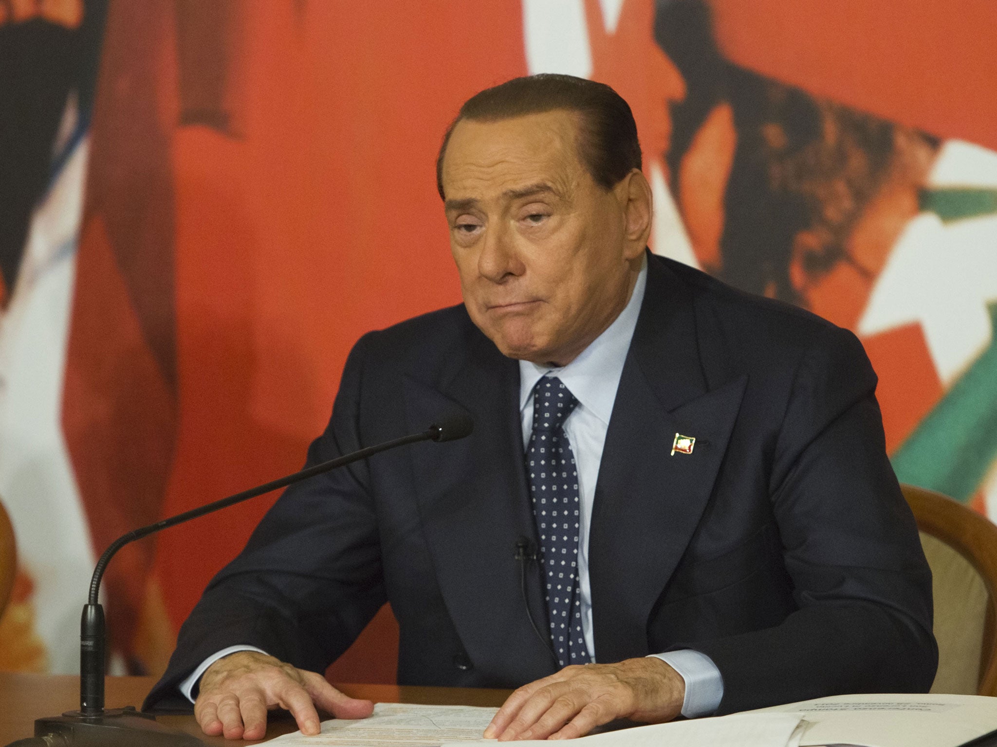 Silvio Berlusconi has begged senators not to kick him out of parliament