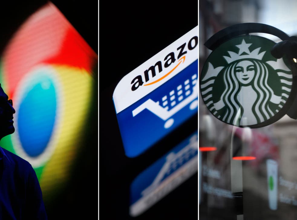 Google, Amazon and Starbucks have all been using 'aggressive tax planning'