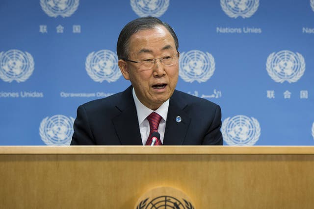 UN Secretary-General Ban Ki-moon has urged the government and opposition to help the conference succeed by taking steps to stop the violence