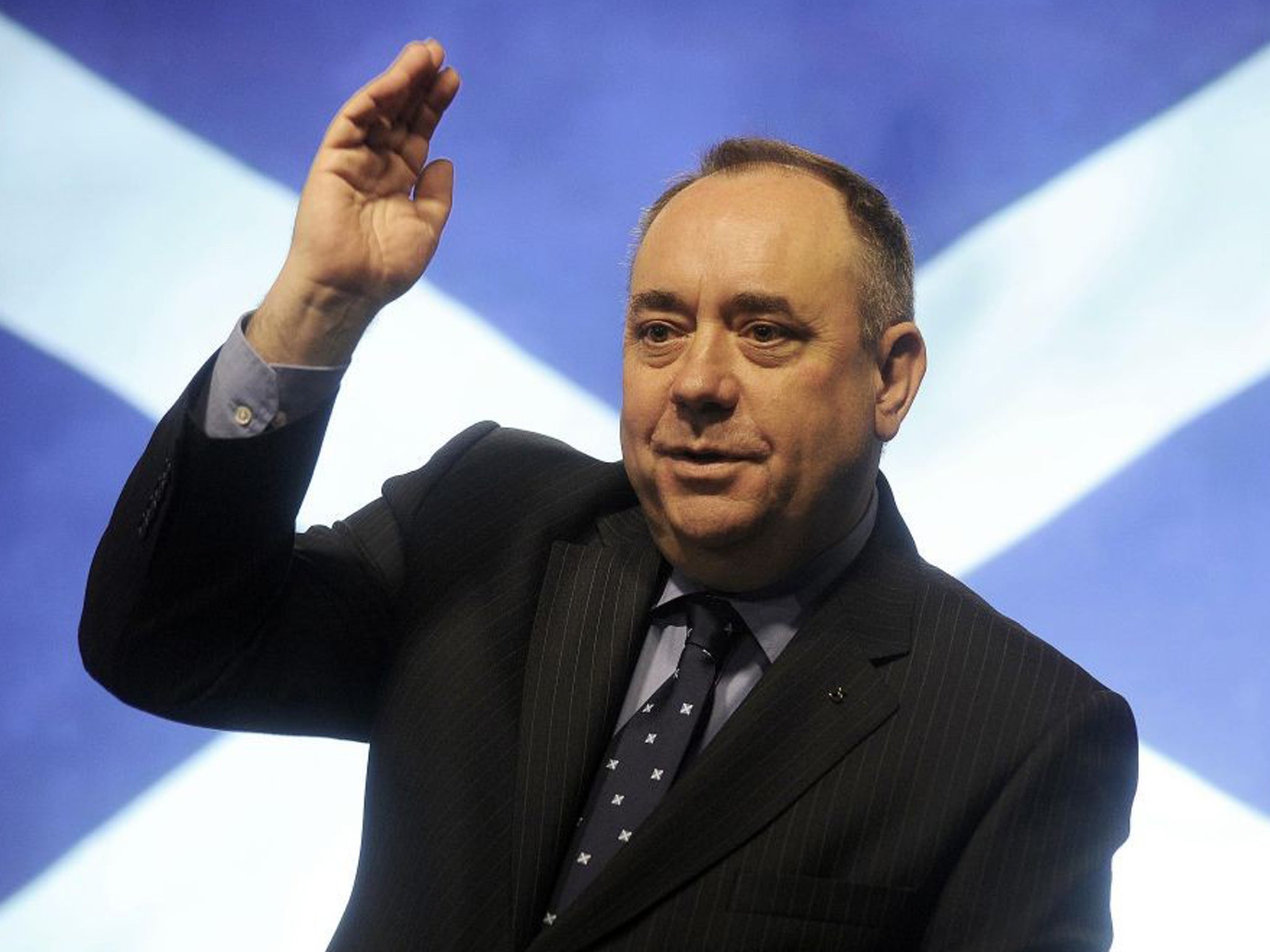 Danny Alexander, the Liberal Democrat Chief Treasury Secretary, has written to Alex Salmond, the First Minister of Scotland (pictured), to warn him about an average £1,000 rise in income tax per person
