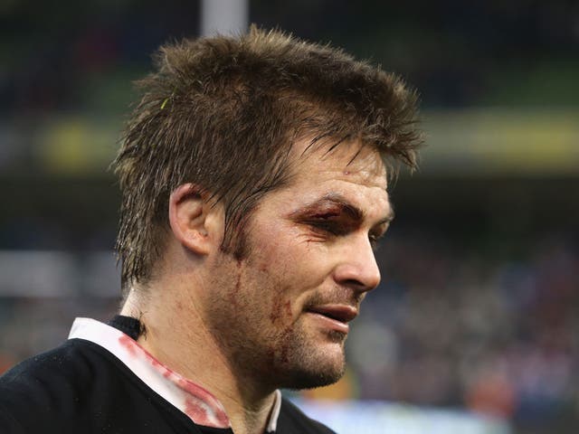 New Zealand captain Richie McCaw put Sunday's last-gasp win over Ireland down to their belief that they can always win a match despite being behind