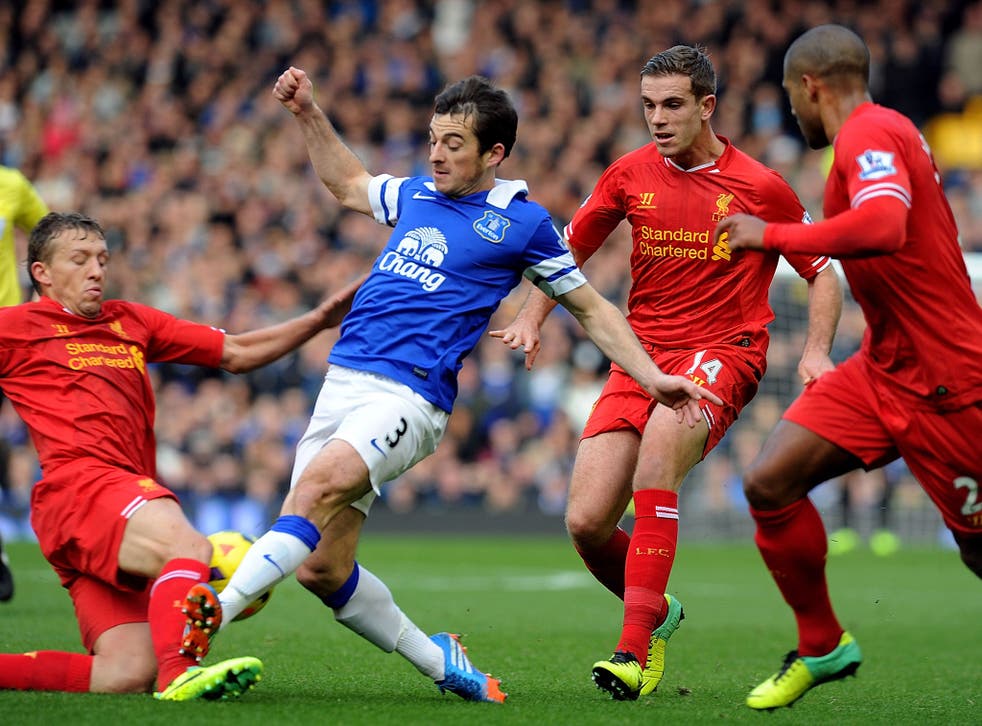 Leighton Baines has been ruled out for up to six weeks after suffering a broken foot