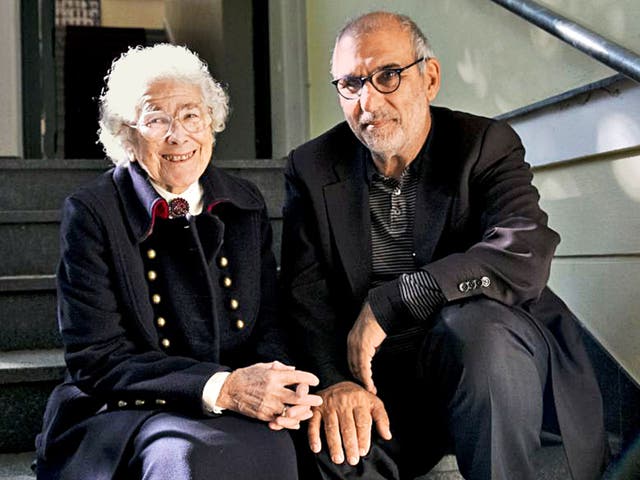 Earning her stripes: Judith Kerr with Alan Yentob in 'Imagine – Hitler, the Tiger and Me'