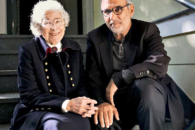 Earning her stripes: Judith Kerr with Alan Yentob in 'Imagine – Hitler, the Tiger and Me'