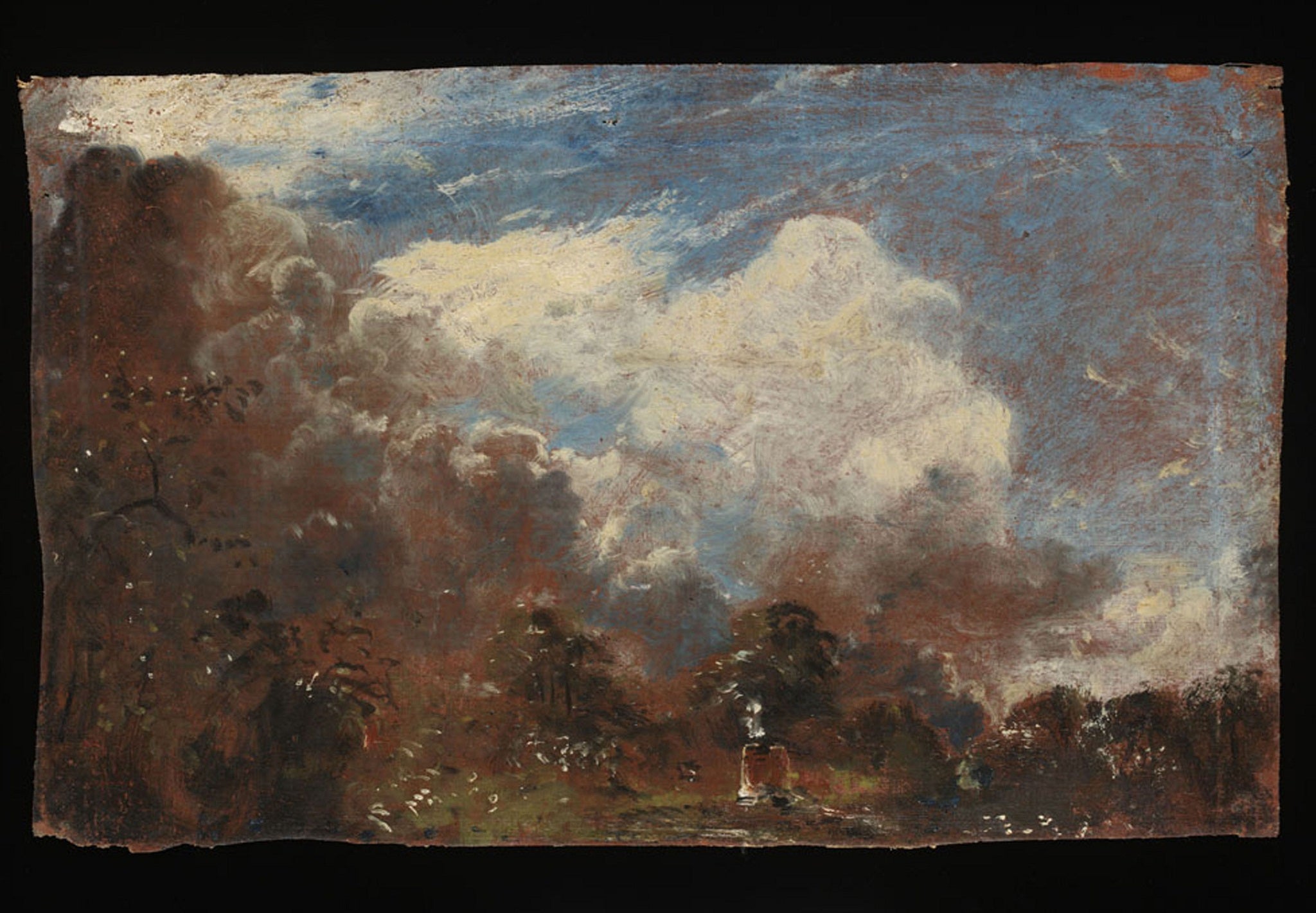 John Constable sketch initially deemed a copy sells for almost £100,000 -  BBC News
