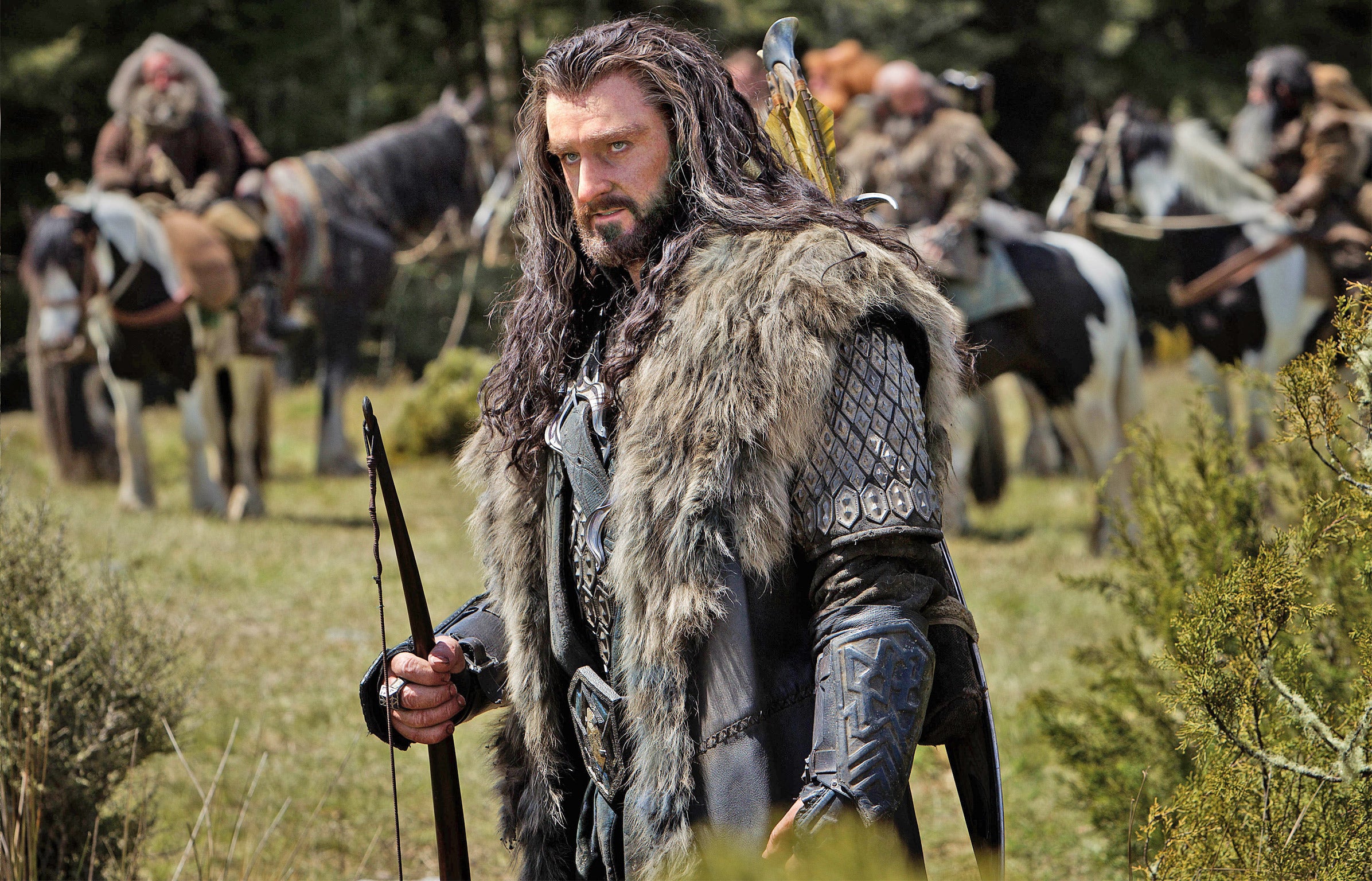 Richard Armitage as Thorin Oakenshield in 'The Hobbit: An Unexpected Journey'. Twenty seven animals were said to have perished during filming