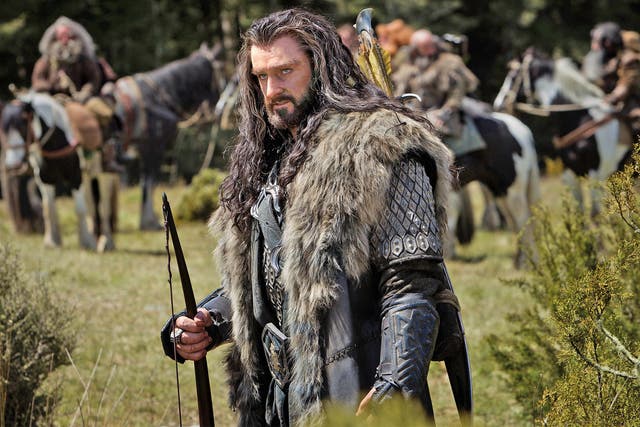 Richard Armitage as Thorin Oakenshield in 'The Hobbit: An Unexpected Journey'. Twenty seven animals were said to have perished during filming