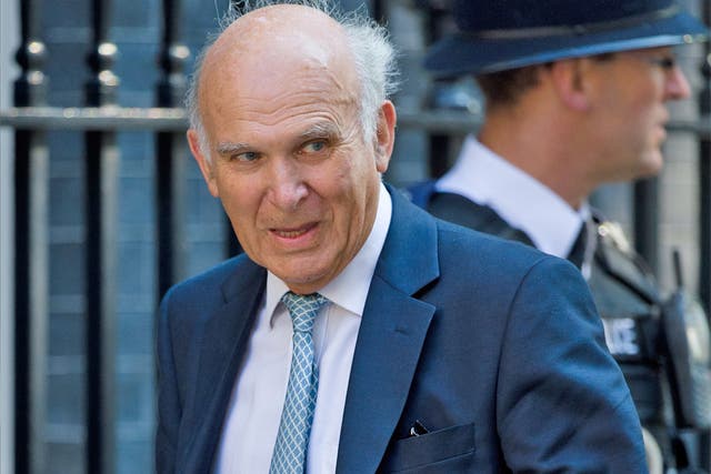 The Business Secretary, Vince Cable