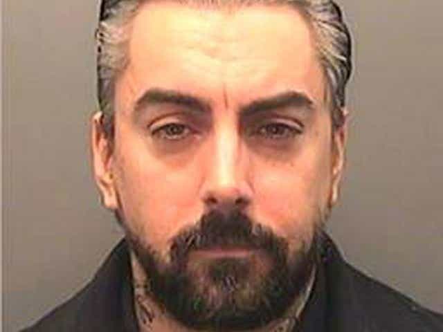 A mugshot of Ian Watkins released by South Wales Police following his guilty pleas